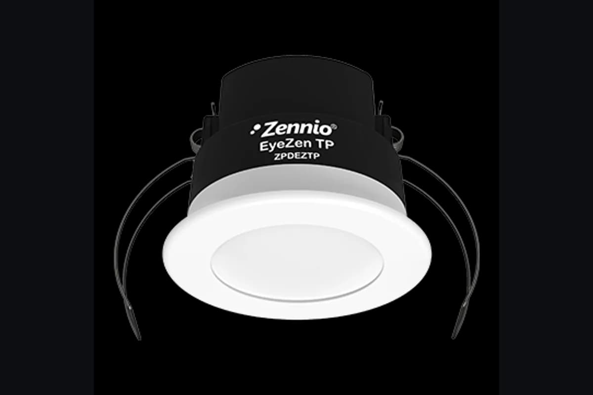 Датчик присутствия Zennio EyeZen TP — автоматическое управление светом по факту нахождения человека в комнате
